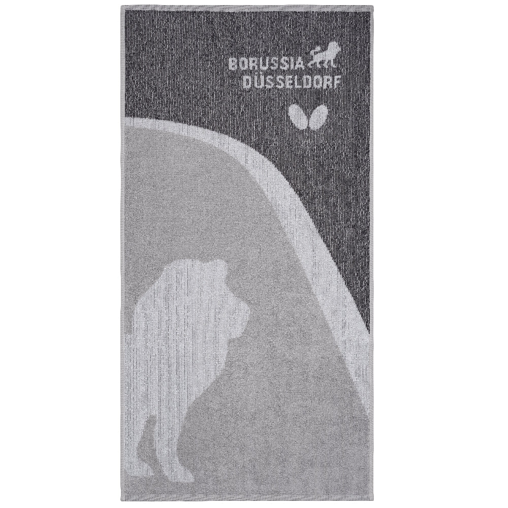 butterfly-borussia-d-sseldorf-serviette-officielle-100-coton-50x100-cm image 1
