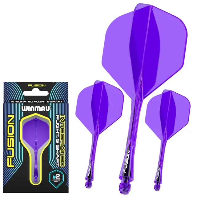 winmau-fusion-2-integrated-flight-shaft-purple-aileron-et-tige-int-gr-s-pour-fl- image 1