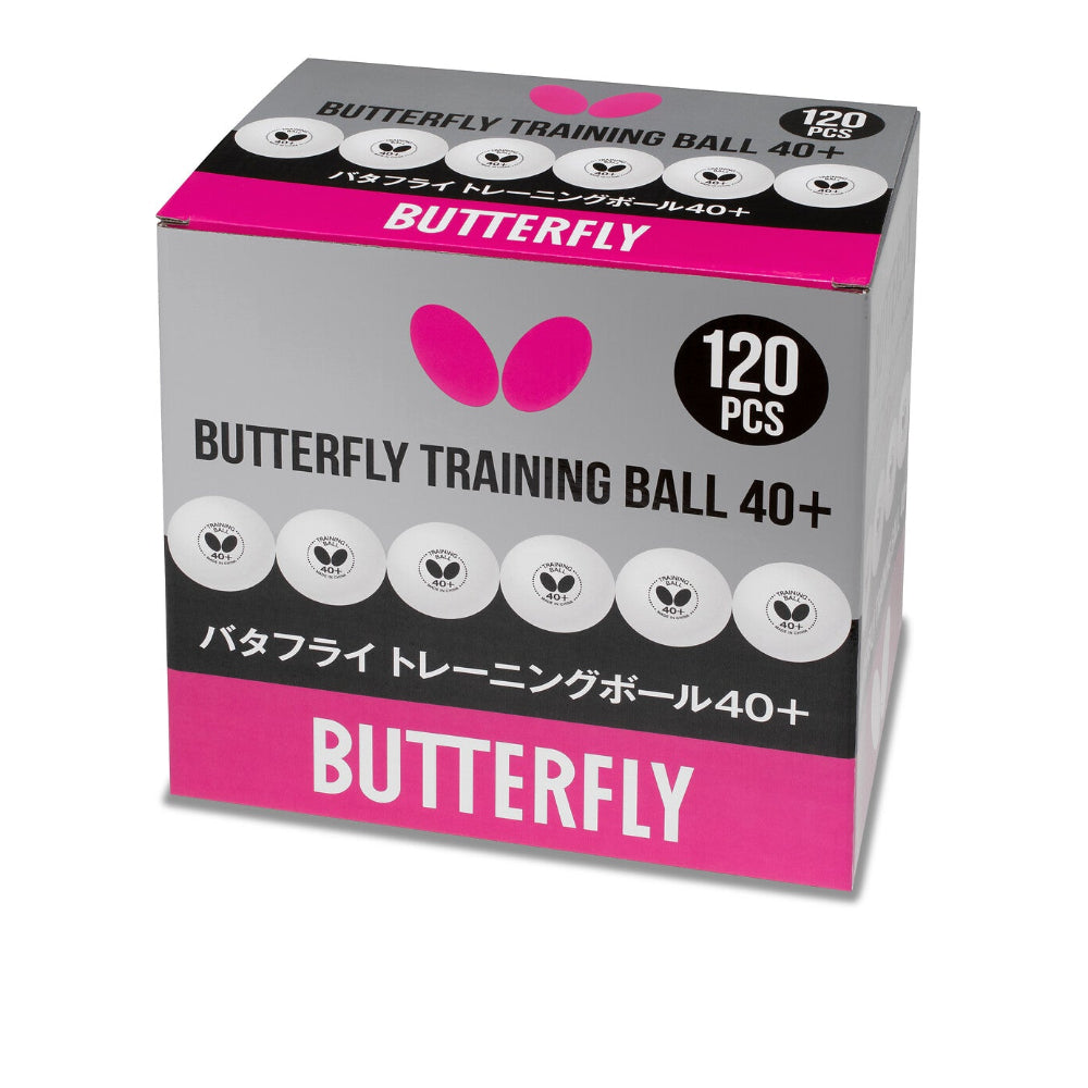 butterfly-training-ball-40-120-balles-d-entra-nement-tennis-de-table image 1