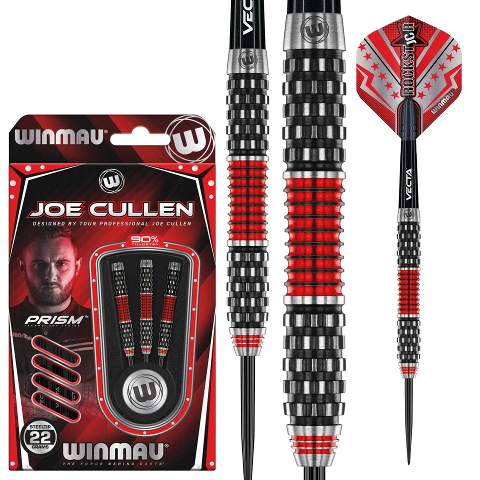winmau-joe-cullen-rockstar-series-1-0-fl-chettes-acier image 1