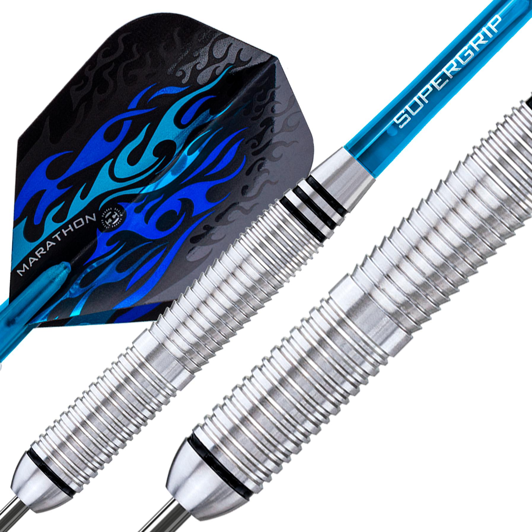 harrows-blaze-fl-chettes-pointe-acier-inox-steel image 2