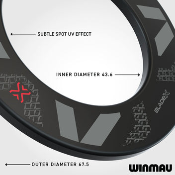 winmau-blade-x-contour-de-cible-tour-de-fl-chettes image 4