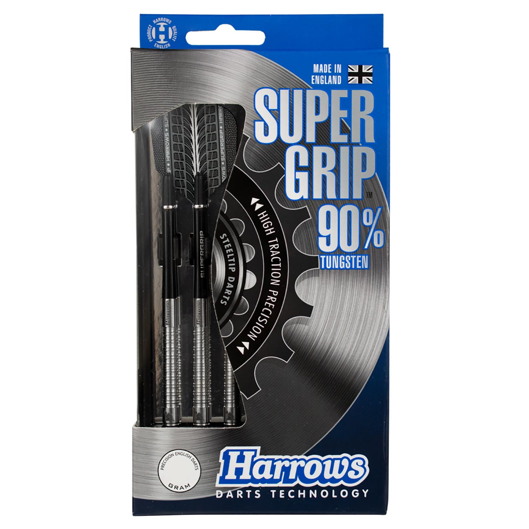 harrows-supergrip-90-tungst-ne-fl-chettes-pointe-acier image 5