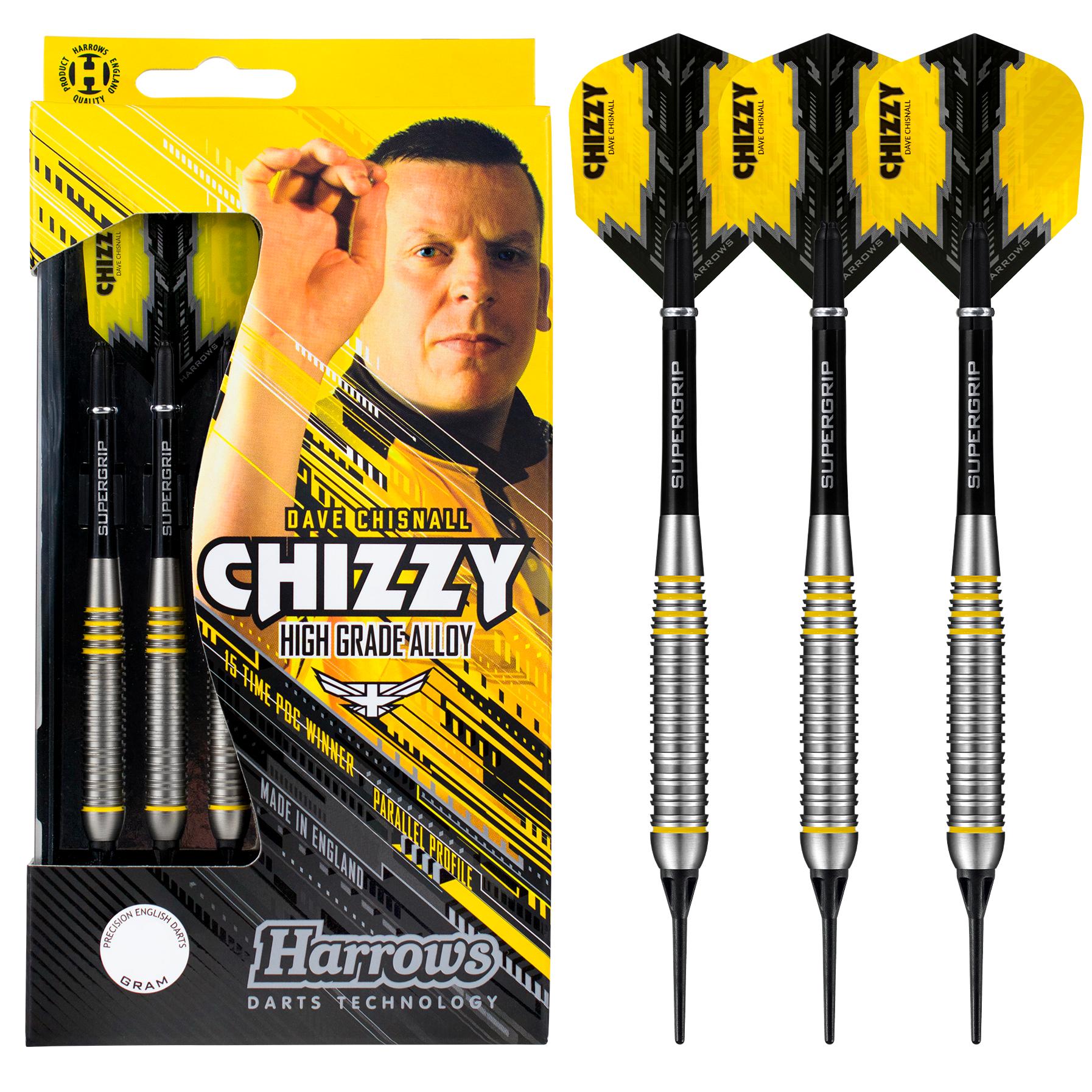 harrows-chizzy-high-grade-alloy-fl-chettes-pointe-souple image 1