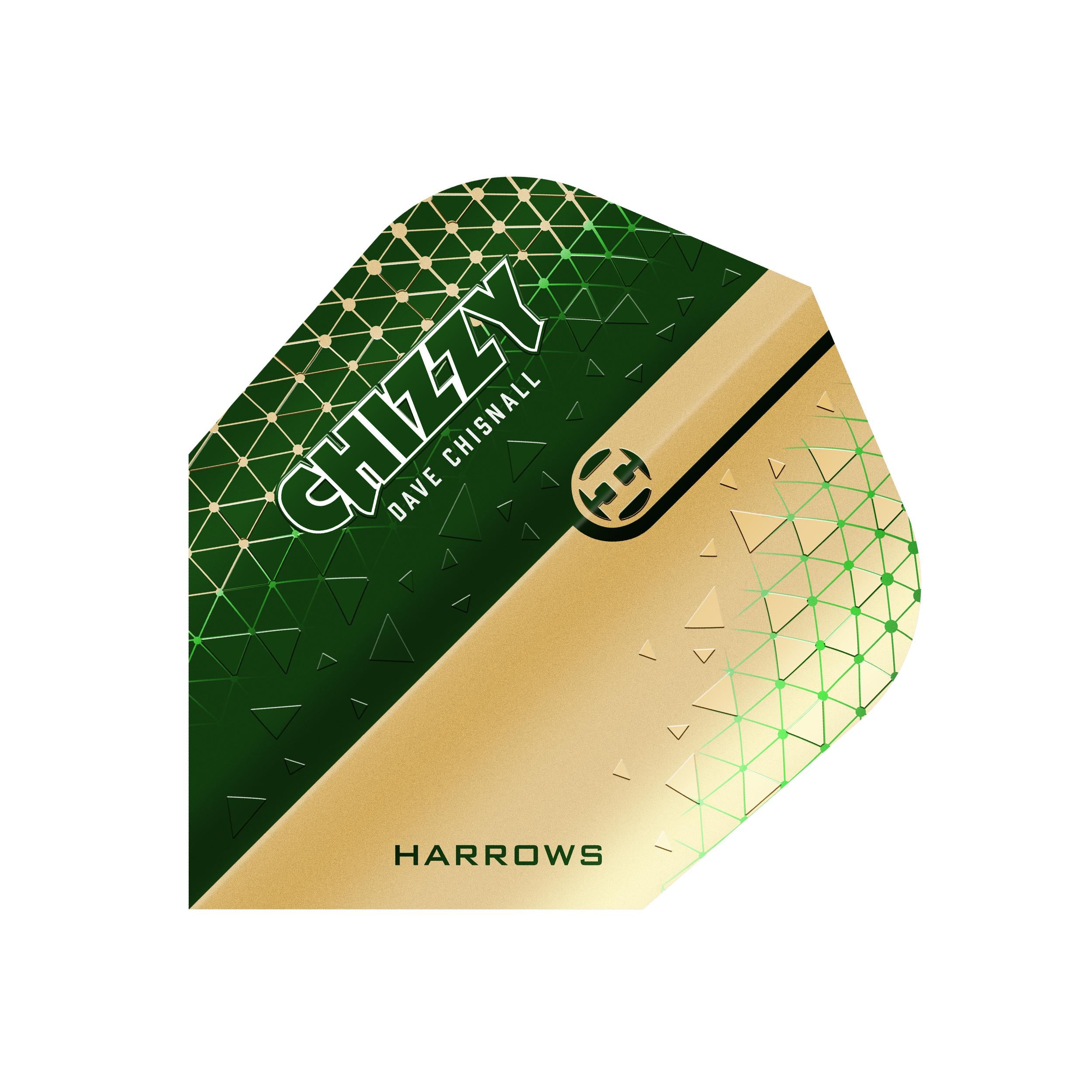 harrows-prime-dave-chisnall-chizzy-green-dition-limit-e-ailettes-lot-de-3 image 1