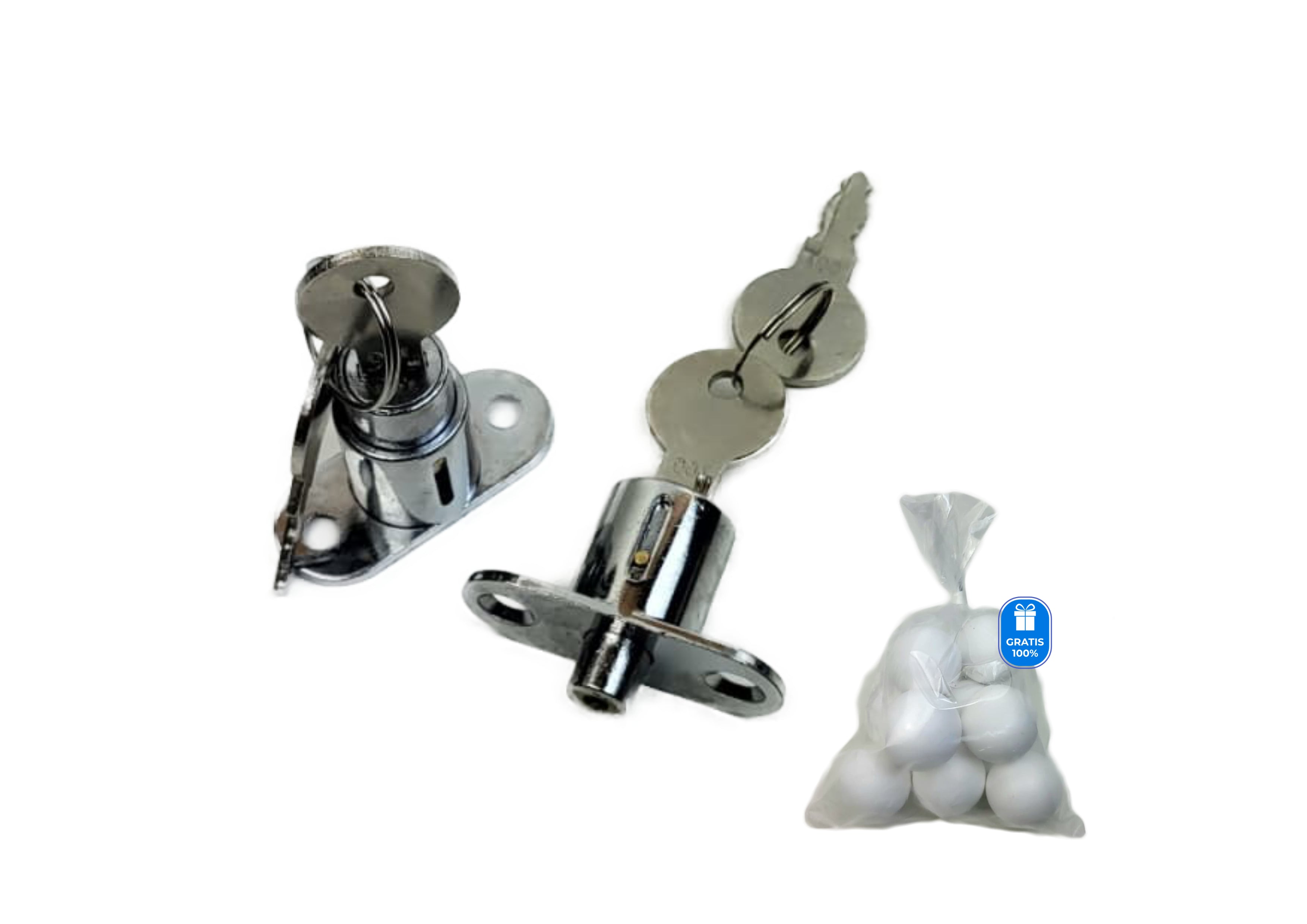 roberto-sport-competition-kit-2-serrures-pression-10-balles-blanches image 1