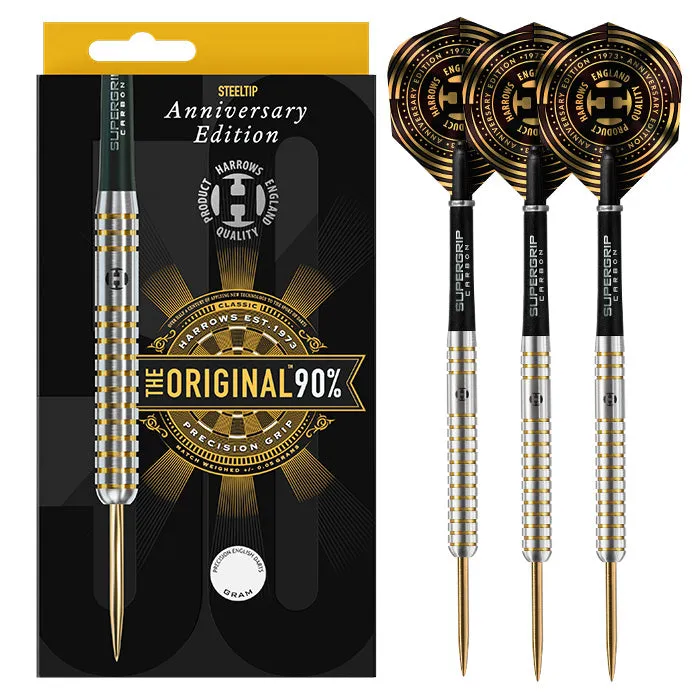 harrows-the-original-90-fl-chettes-pointe-acier-anneaux image 1