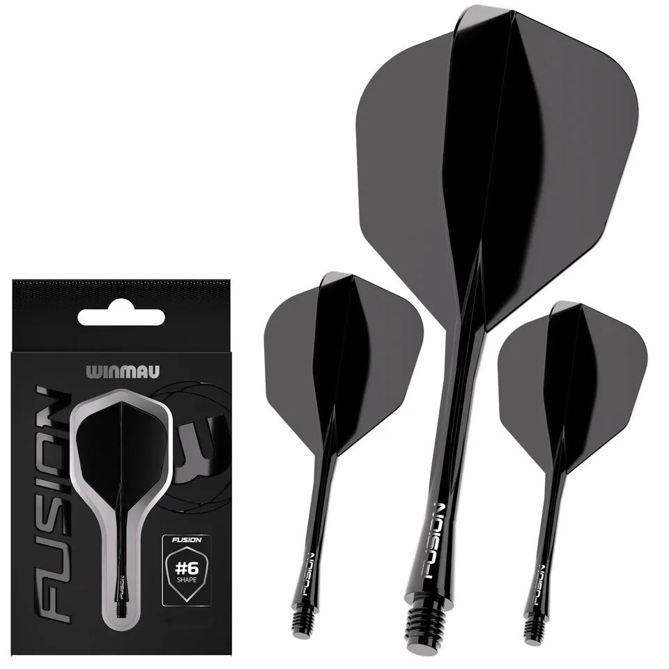 winmau-fusion-6-vol-int-gr-avec-tige-noir image 1