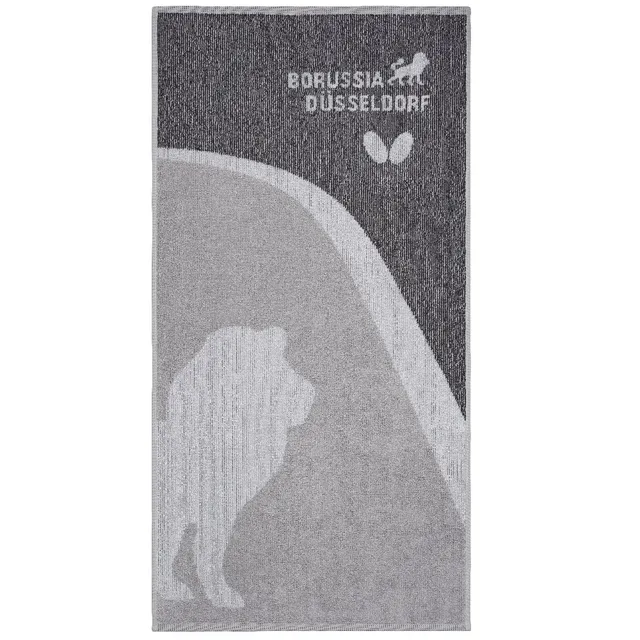 butterfly-borussia-d-sseldorf-serviette-officielle-100-coton-50x100-cm image 1