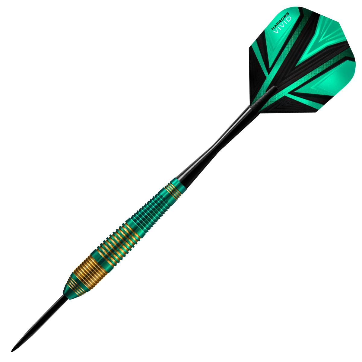 harrows-vivid-brass-vert-fl-chettes-pointe-acier image 4