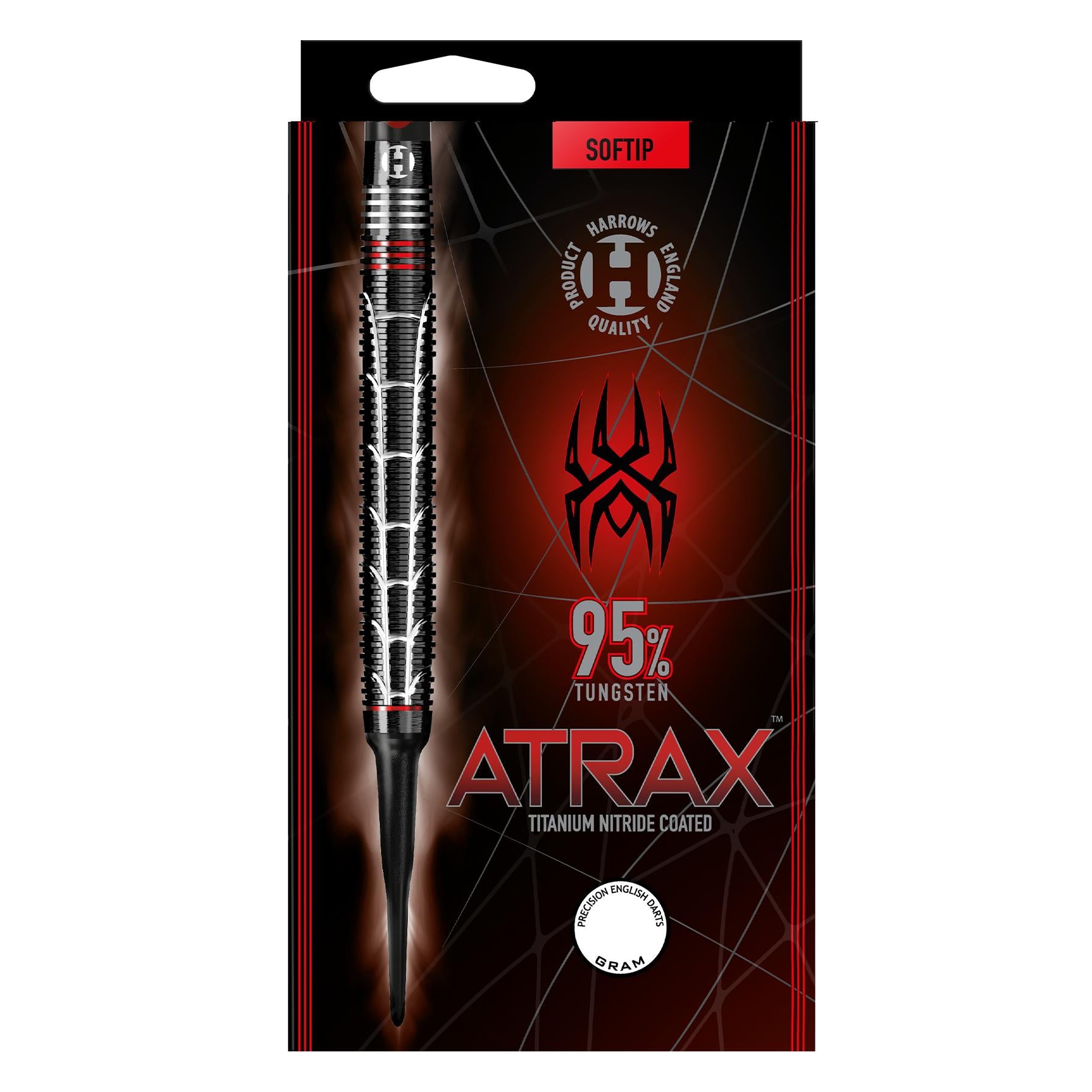 harrows-atrax-95-fl-chettes-pointe-souple-premium image 5