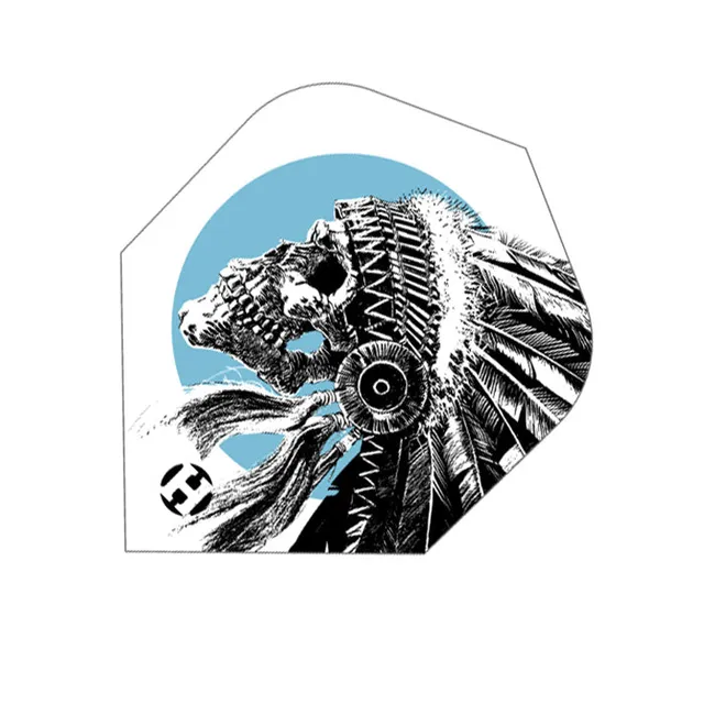 harrows-prime-indian-skull-ailettes-de-fl-chettes-r-f-7546 image 1