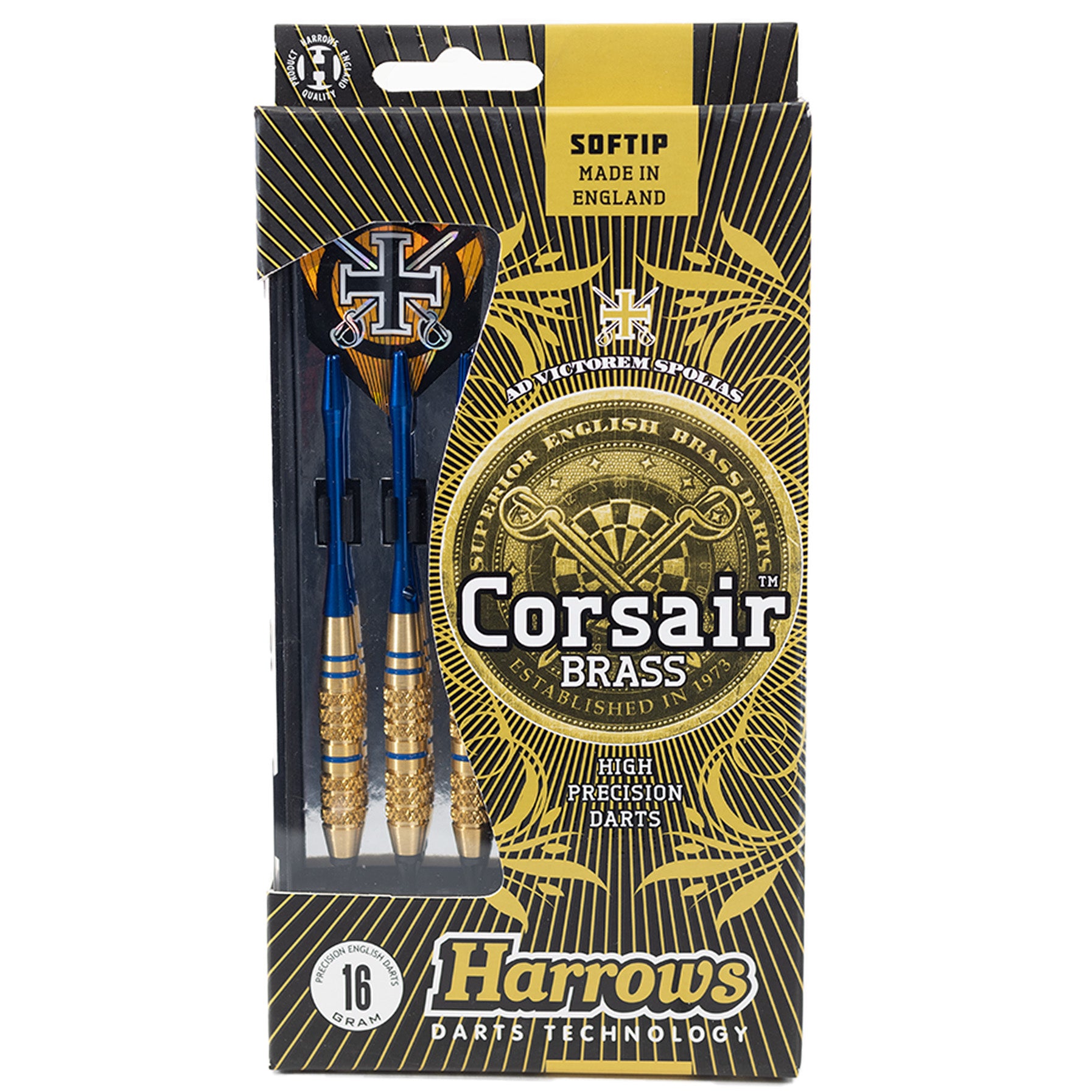 harrows-corsair-bleu-fl-chettes-pointe-souple image 5