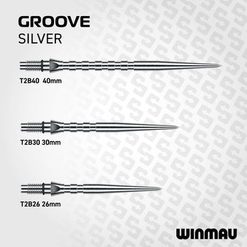 winmau-switch-points-de-rechange-grooved-silver image 5