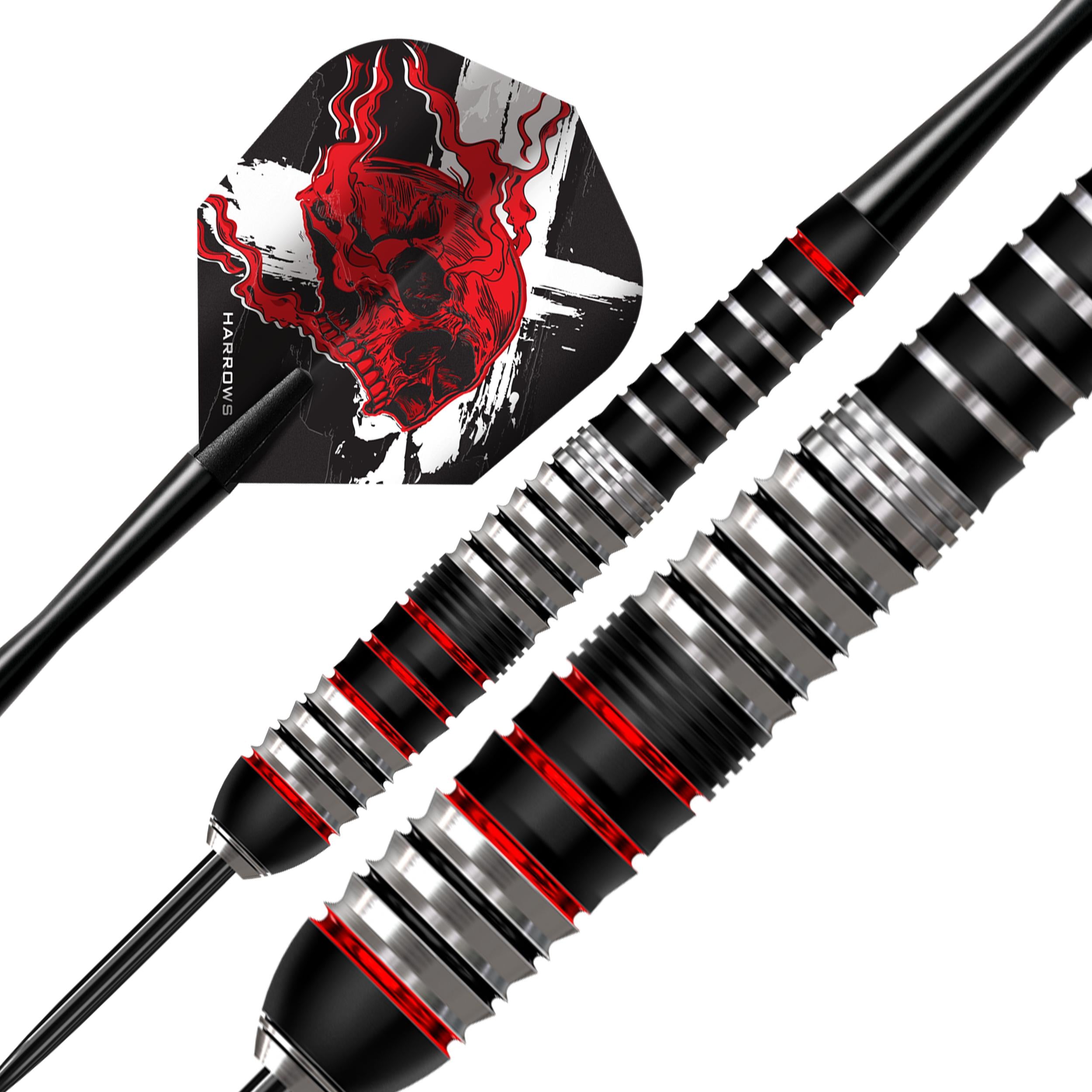 harrows-heavy-metal-ryan-searle-fl-chettes-pointe-acier-inox image 2