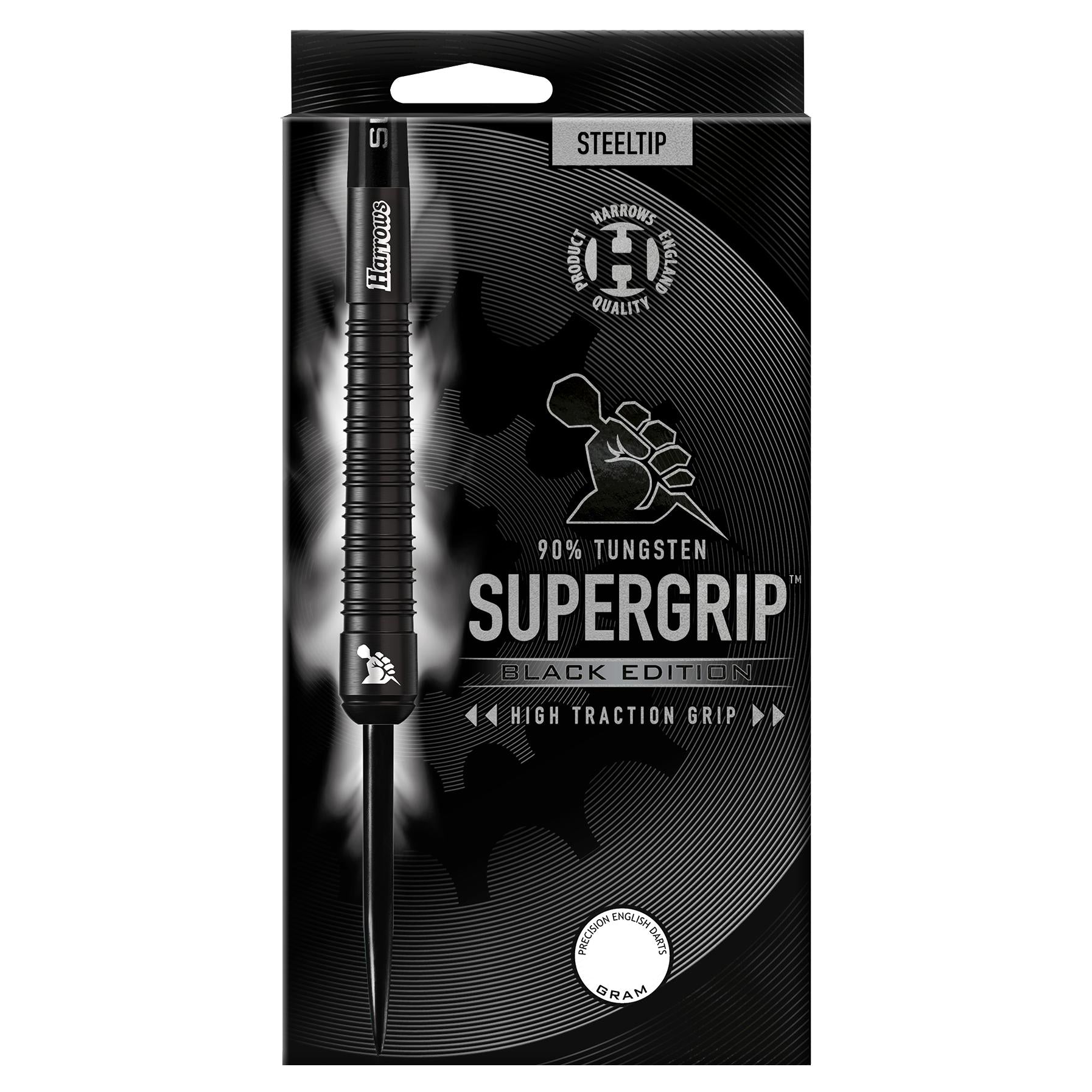 harrows-supergrip-90-black-edition-fl-chettes-pointe-acier image 5