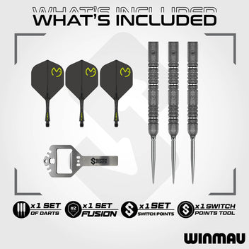 winmau-michael-van-gerwen-se-90-switch-point-fl-chettes-pointe-acier image 3