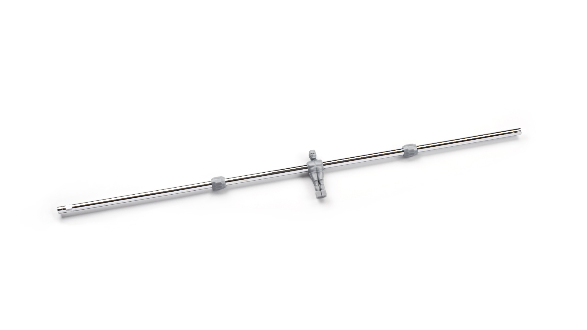 fas-pendezza-barre-1-joueur-traversante-ext-rieur-16-mm-baby-foot image 2