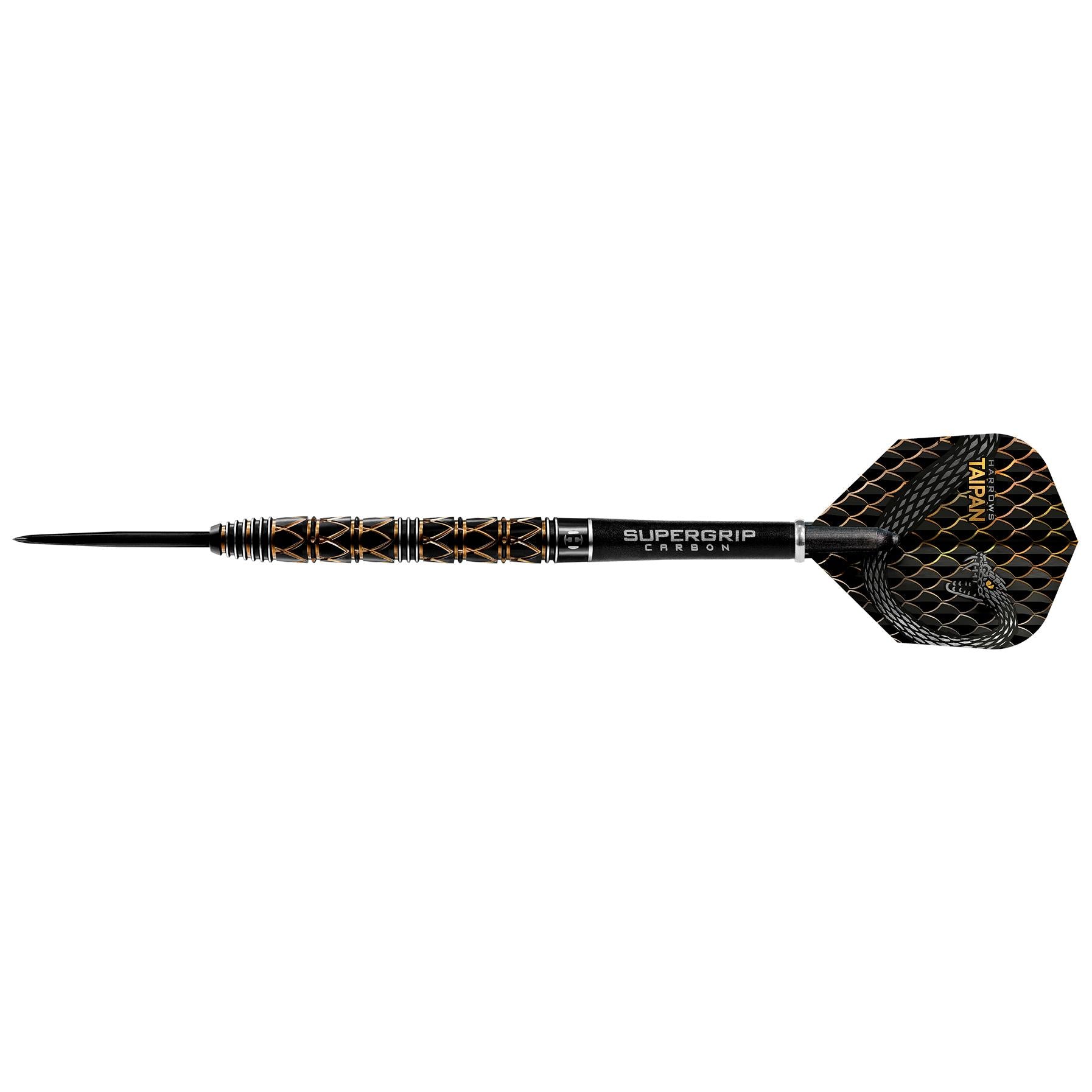 harrows-taipan-90-fl-chettes-pointe-acier-titane-noir-et-or image 6