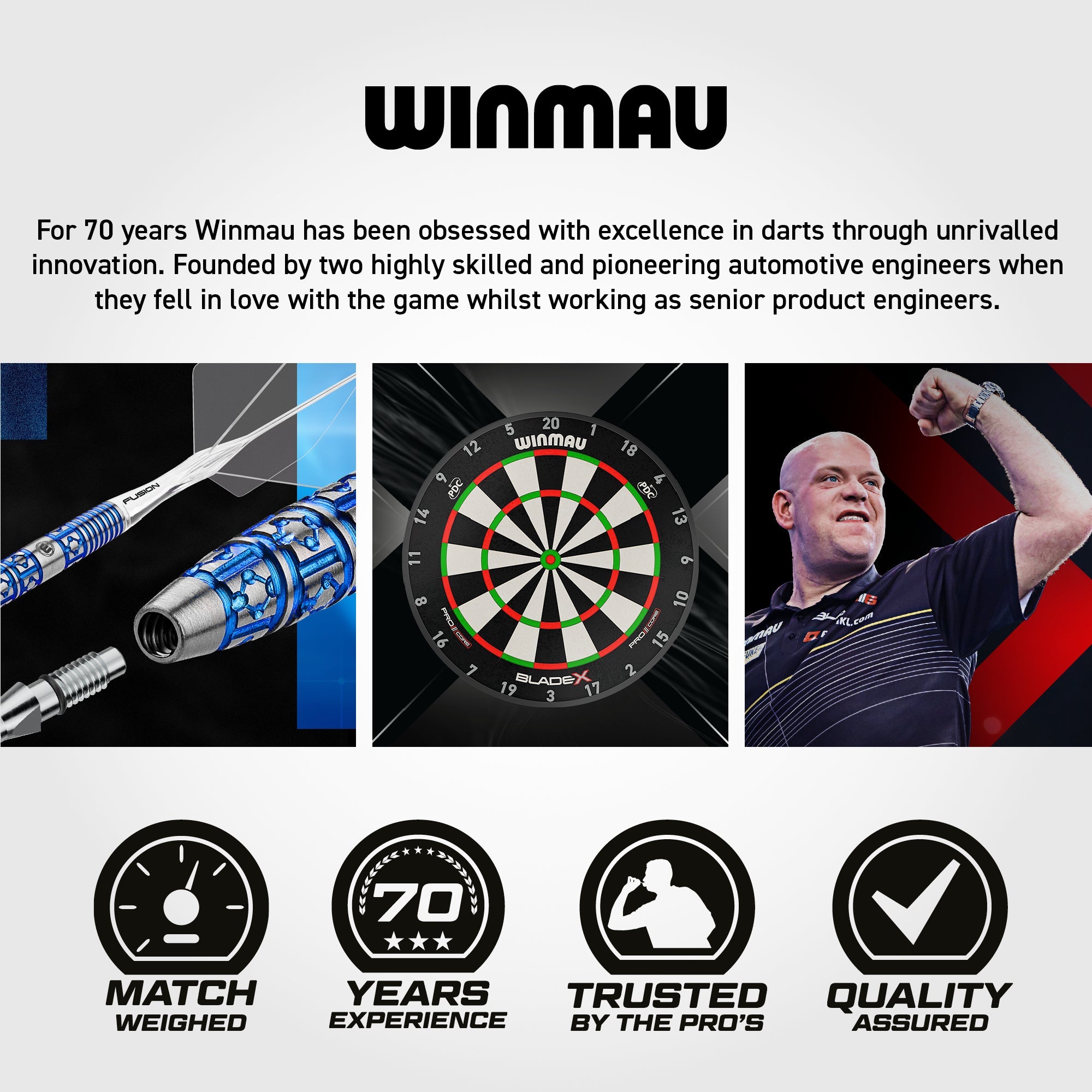winmau-blade-x-vecta-intermediate-noir-et-argent-tiges-de-fl-chettes image 4