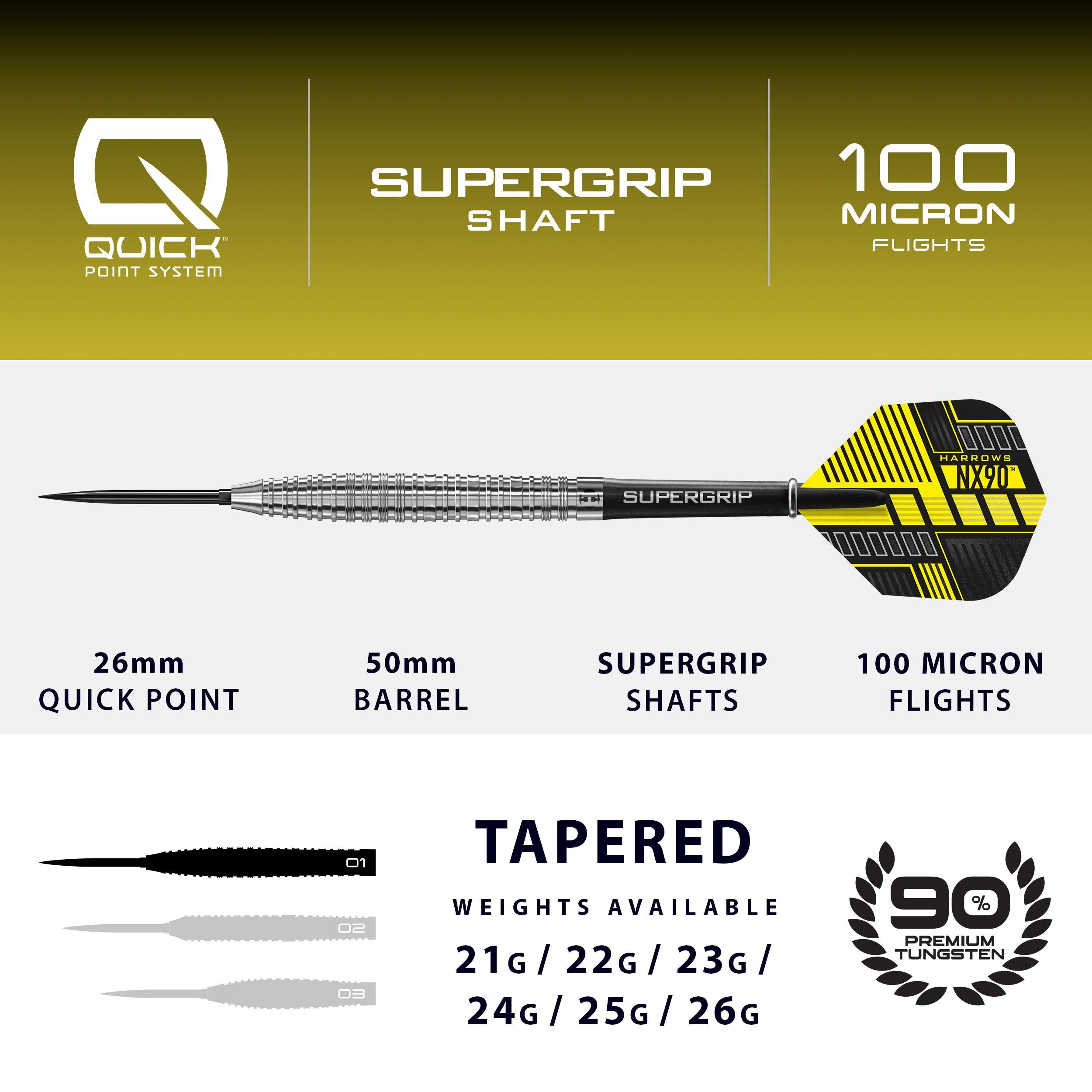 harrows-nx90-tapered-90-quick-point-fl-chettes image 4