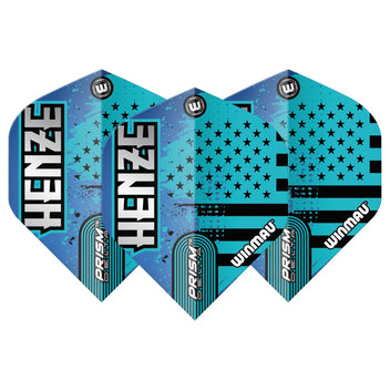 winmau-rick-henze-blue-prism-delta-ailettes-standard image 2
