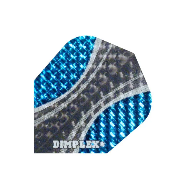 harrows-dimplex-blue-curve-flight-ailettes-lot-de-3 image 1