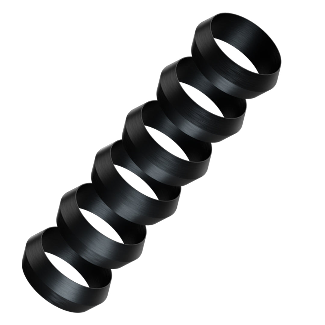 harrows-pyramid-rings-bagues-de-tige-x6 image 2
