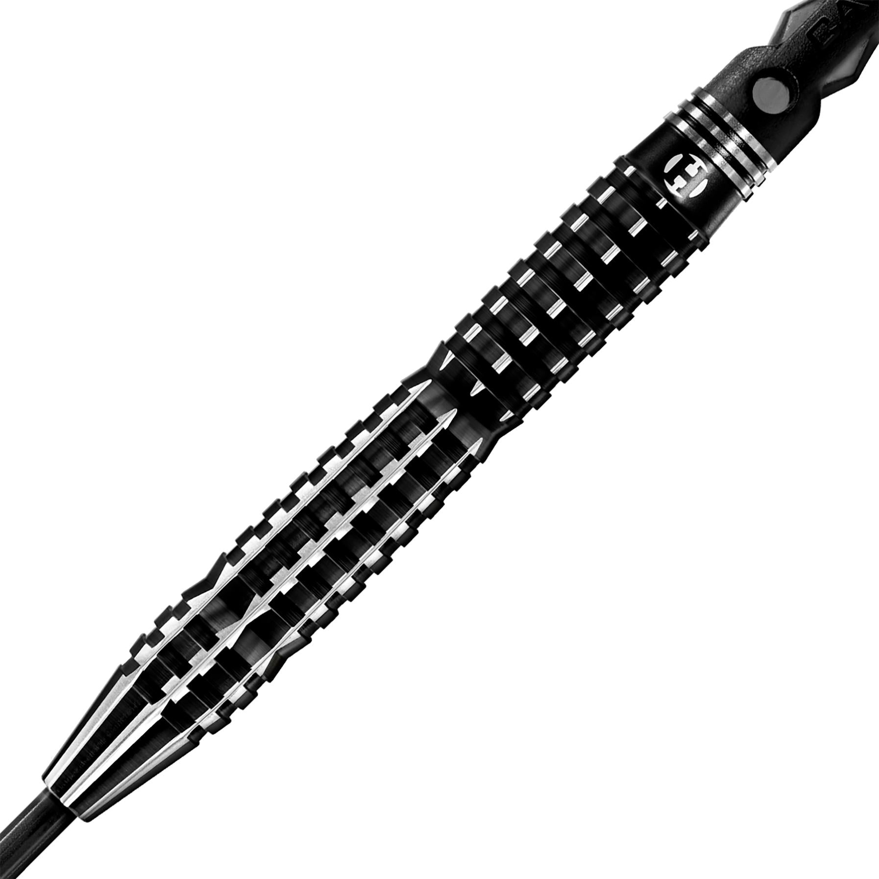 harrows-black-knight-90-tungst-ne-fl-chettes-acier-pointes-fixes-poids-au-choix image 2