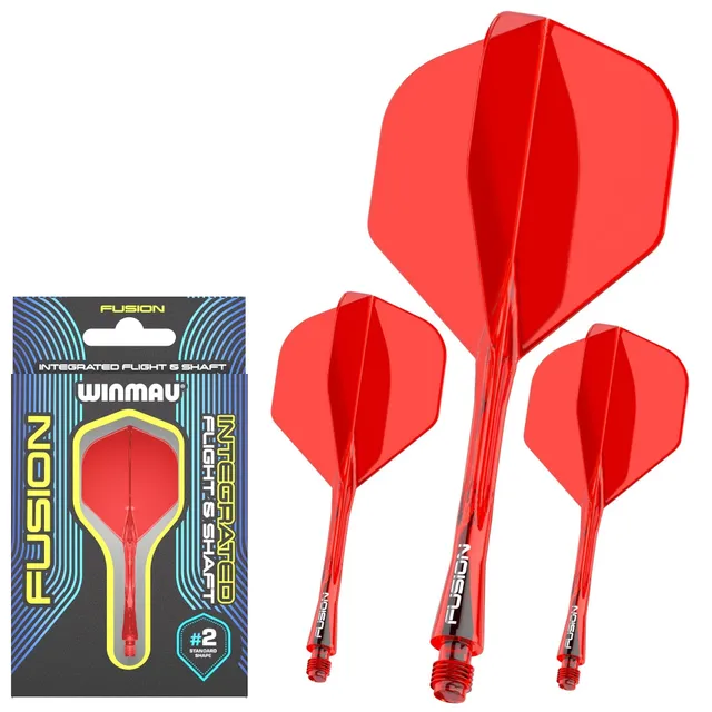 winmau-fusion-2-vol-et-tige-int-gr-s-rouge image 1