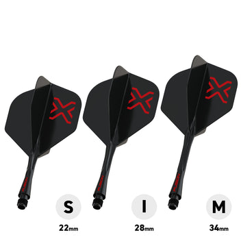 winmau-blade-x-fusion-vol-es-int-gr-es-tige-ailette-noires image 3