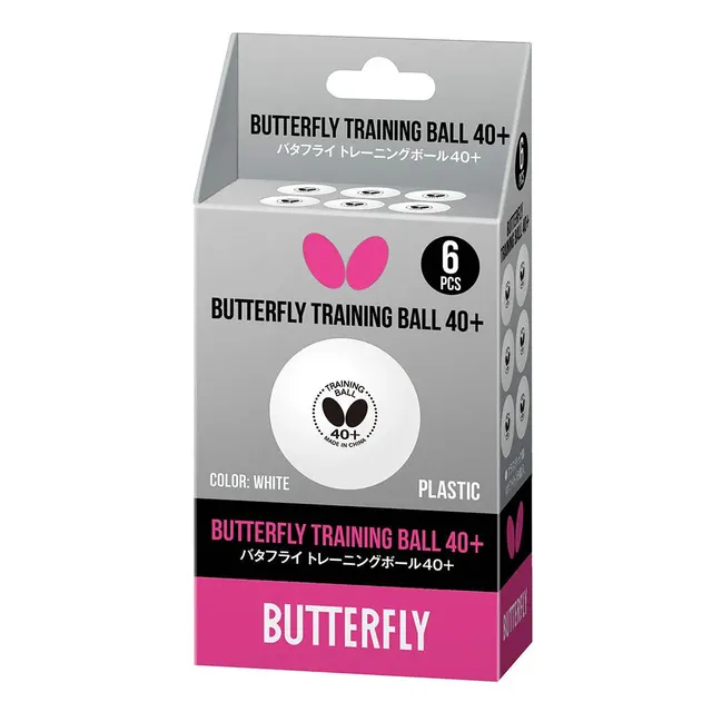 butterfly-training-ball-40-balle-d-entra-nement-tennis-de-table-lot-de-6 image 1