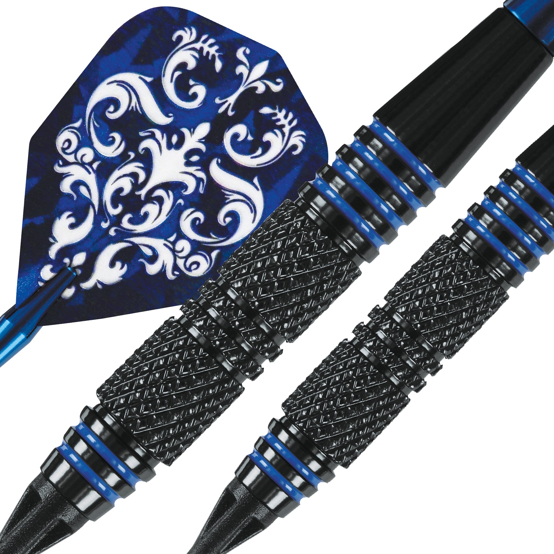harrows-pirate-blue-soft-tip-darts-fl-chettes-pointe-souple-tungst-ne image 3