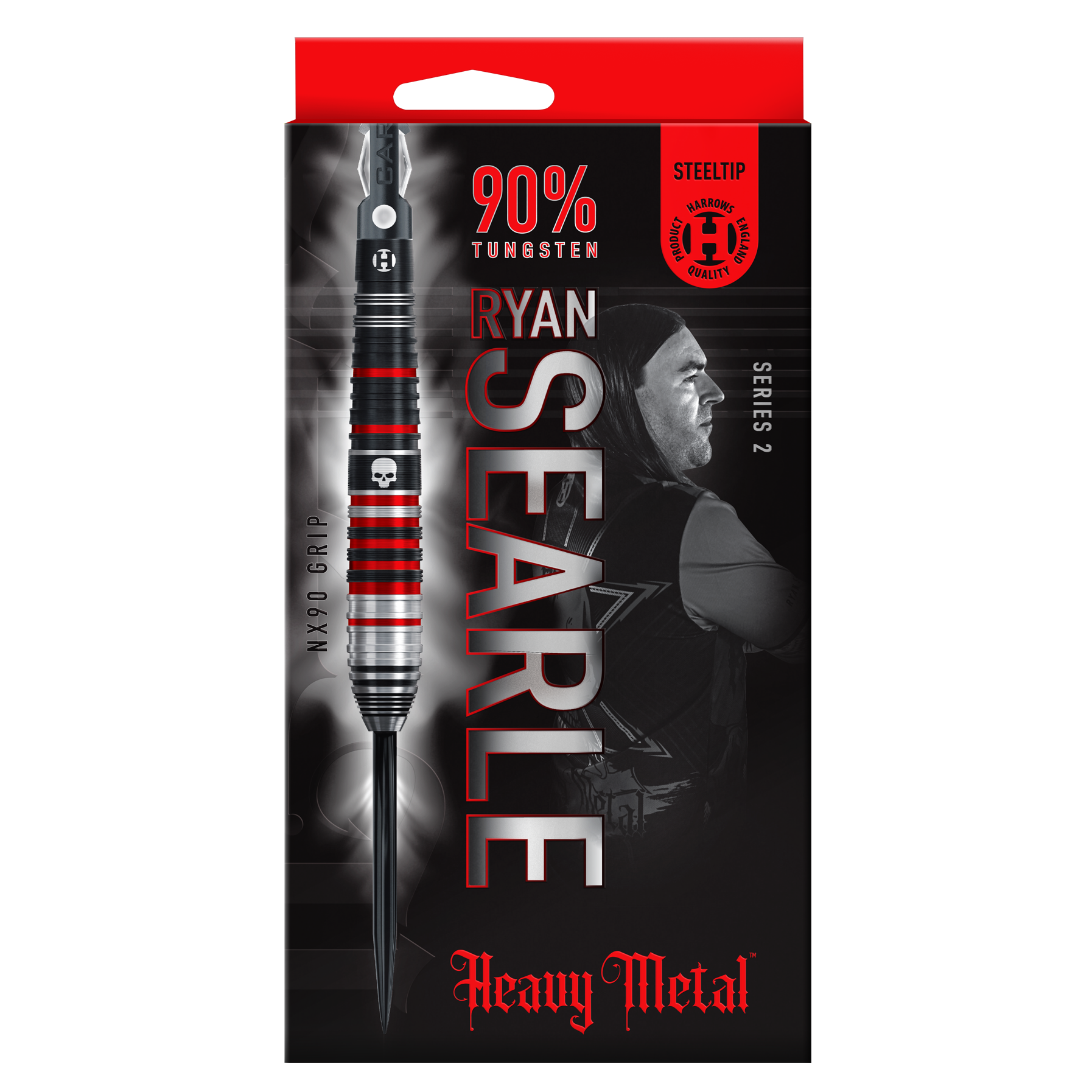 harrows-ryan-searle-series-2-90-fl-chettes-steel-tip image 5