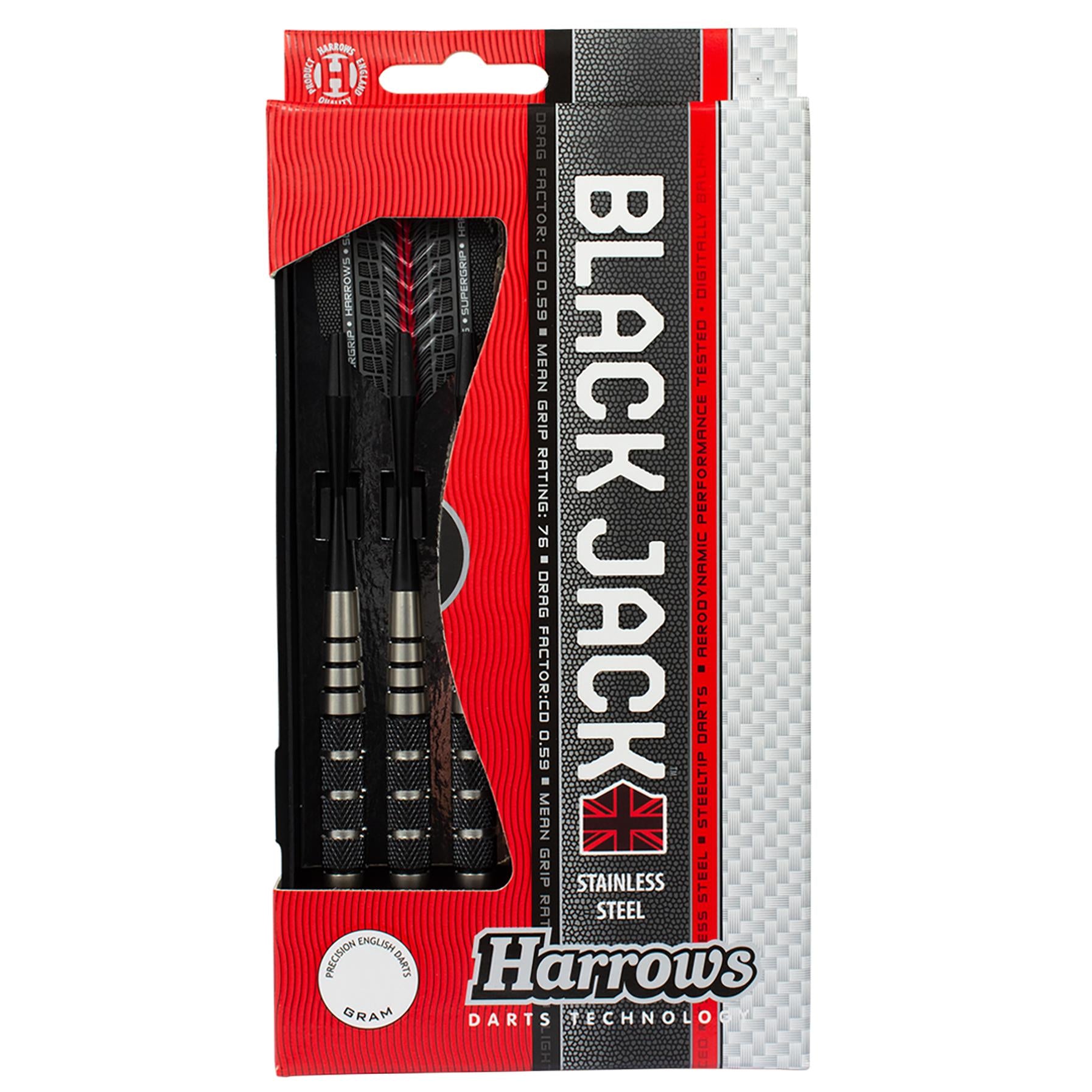 harrows-black-jack-fl-chettes-pointe-acier image 5