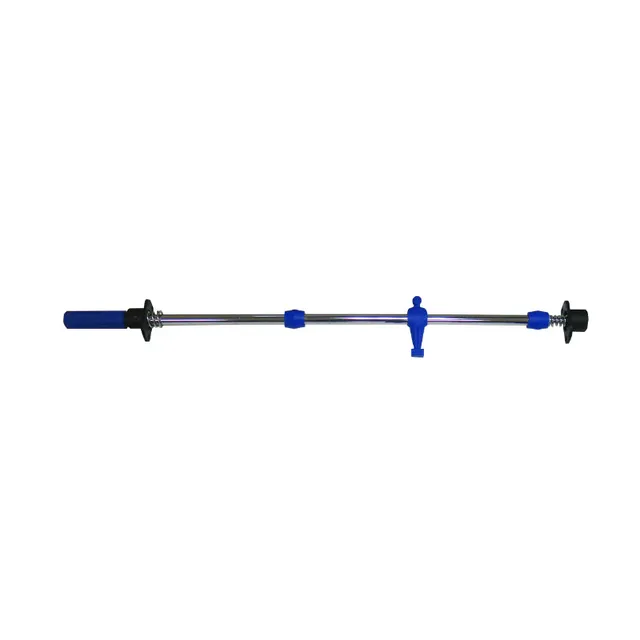 roberto-sport-professional-barre-compl-te-chrom-e-diam-18-avec-poign-e image 1