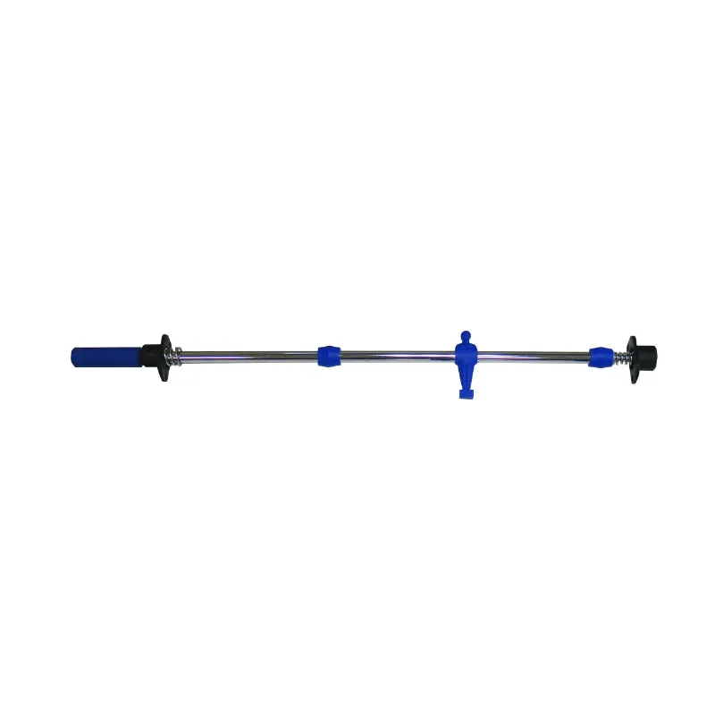 roberto-sport-professional-barre-compl-te-chrom-e-diam-18-avec-poign-e image 1