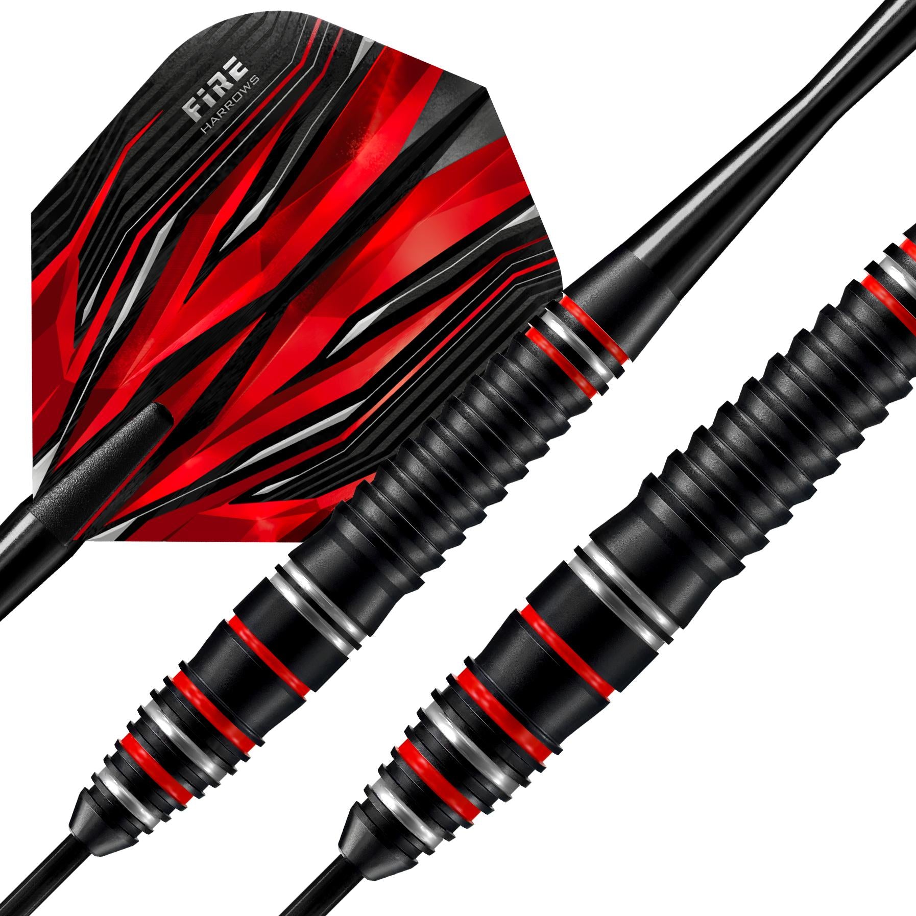 harrows-fire-high-grade-alloy-steel-tip-darts-fl-chettes-pointe-acier image 3