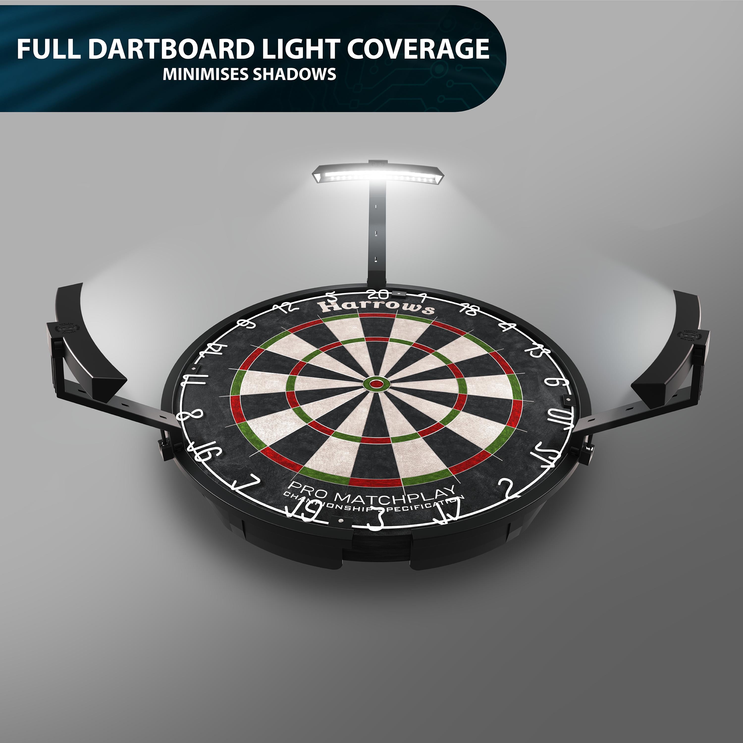 harrows-trilight-syst-me-d-clairage-led-ultra-bright-pour-cible-de-fl-chettes image 2