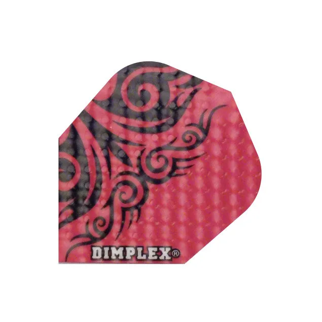 harrows-dimplex-tribal-red-flight-lot-de-3-ailettes image 1