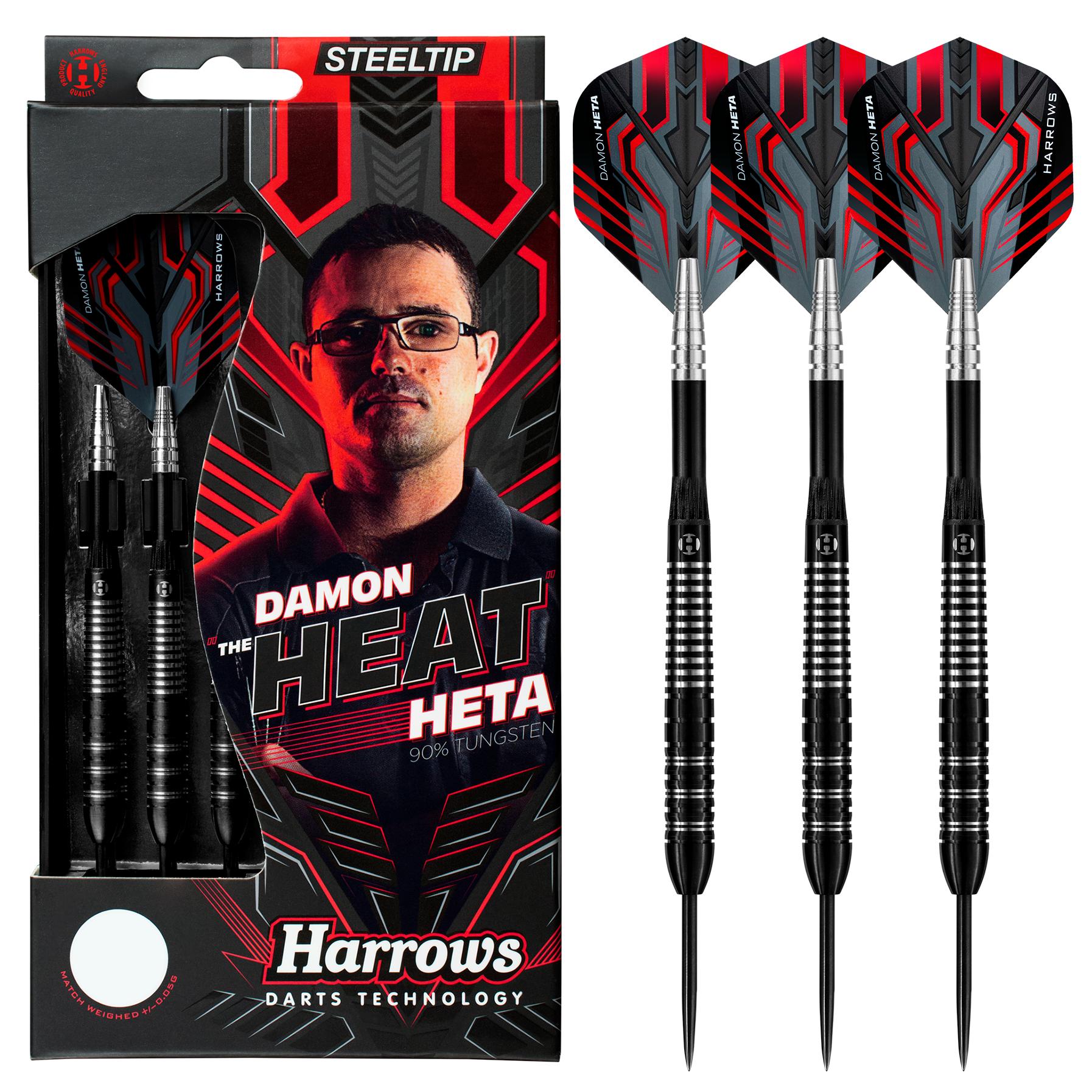 harrows-damon-heta-90-fl-chettes-pointe-acier-signature image 1