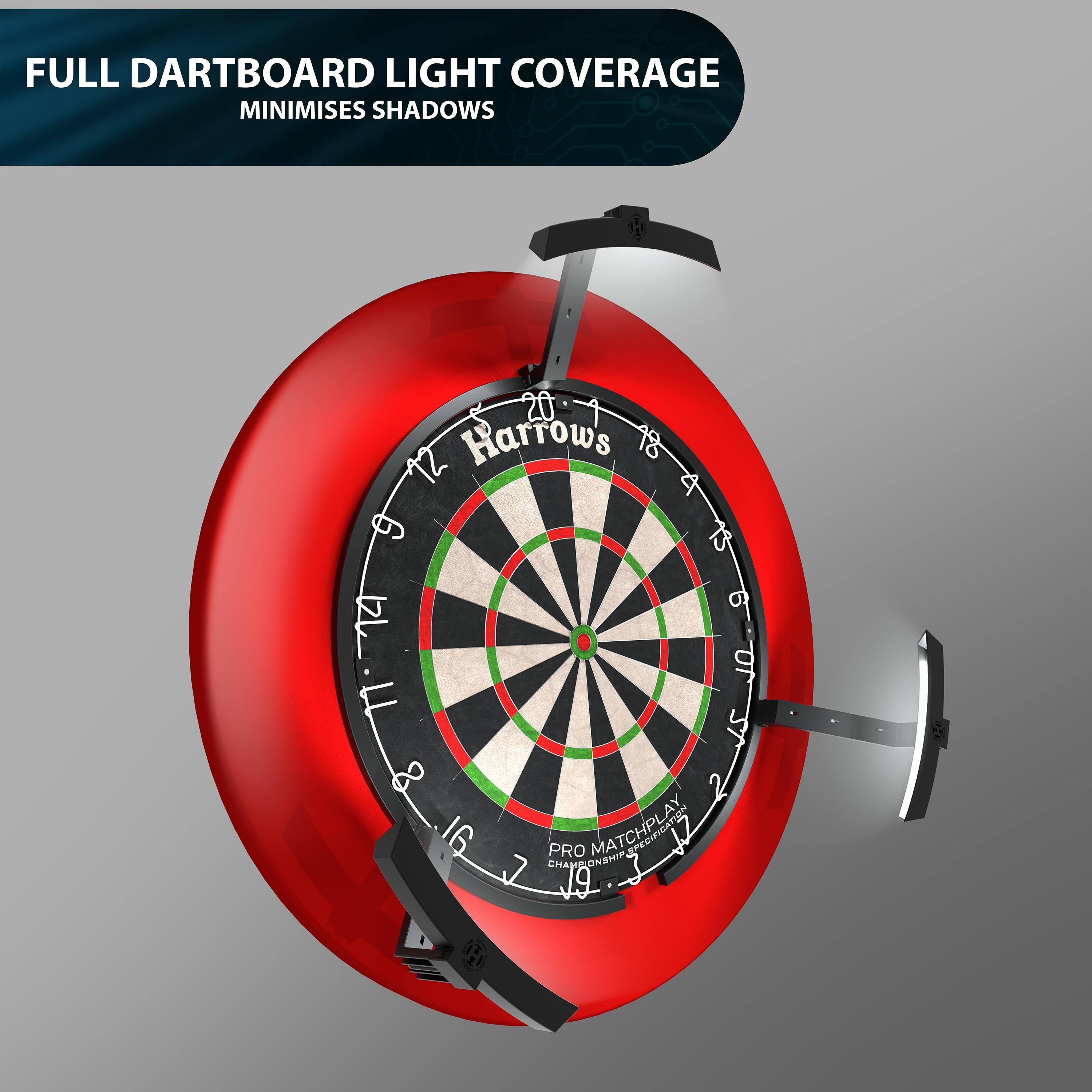 harrows-trilight-syst-me-d-clairage-led-ultra-bright-pour-cible-de-fl-chettes image 5