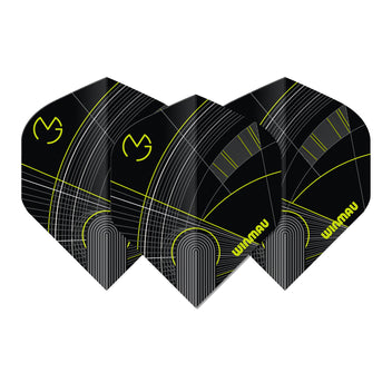 winmau-prism-delta-mvg-black-and-green-vol-es-de-fl-chettes image 2