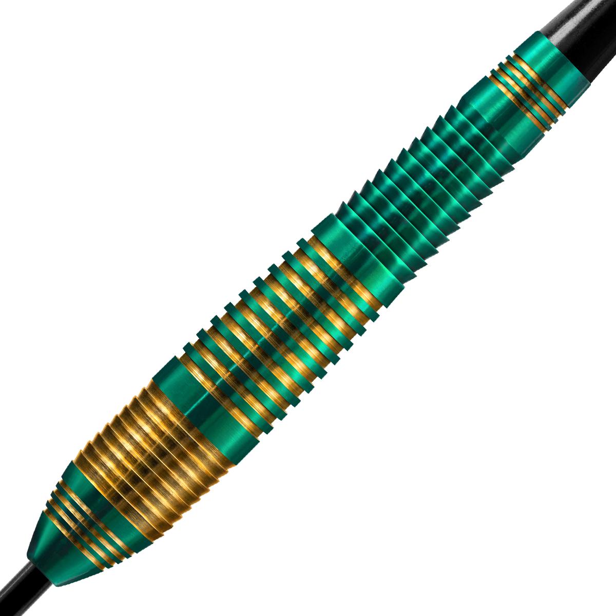 harrows-vivid-brass-vert-fl-chettes-pointe-acier image 2
