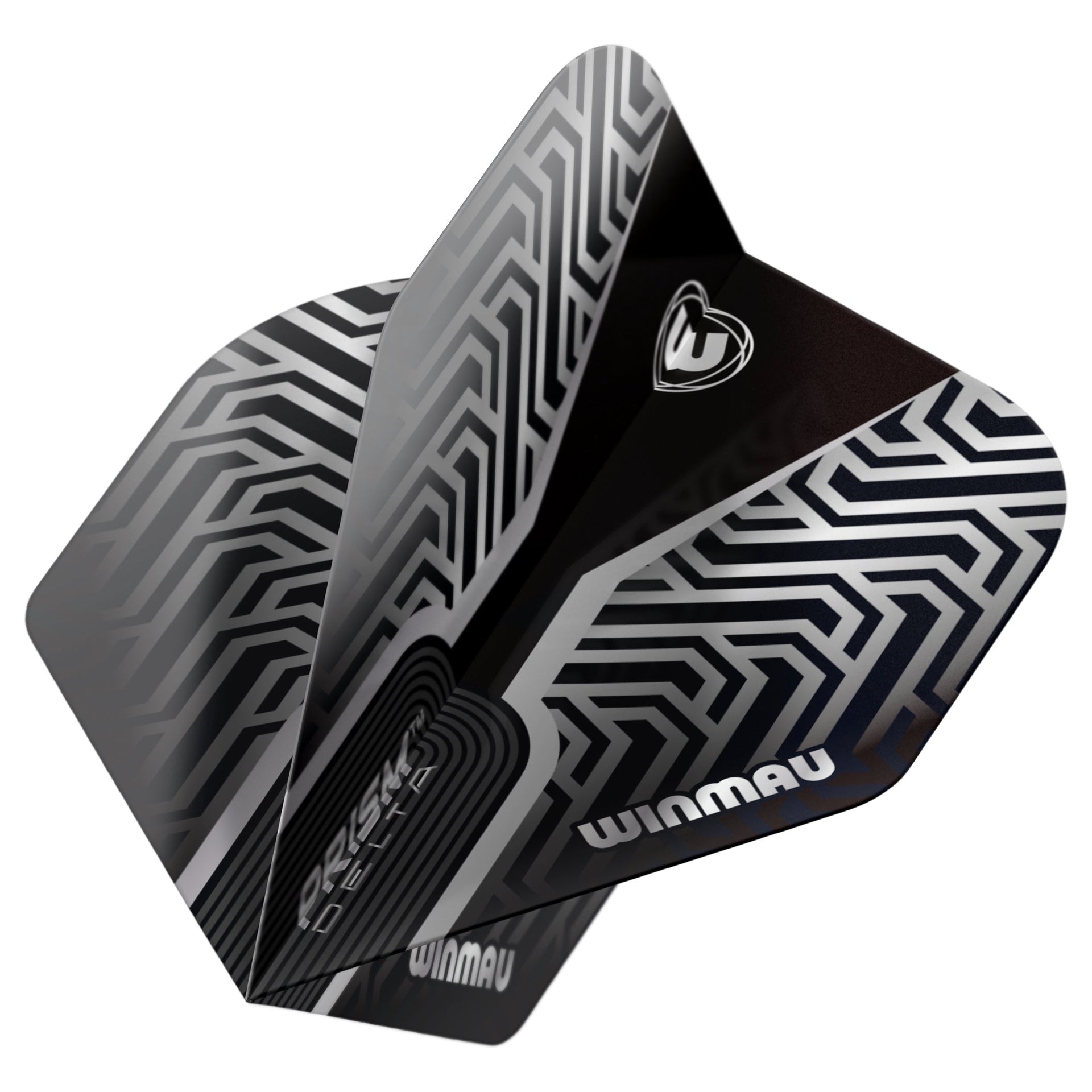 winmau-prism-delta-silver-ailettes-standard-premium-lot-de-3 image 1