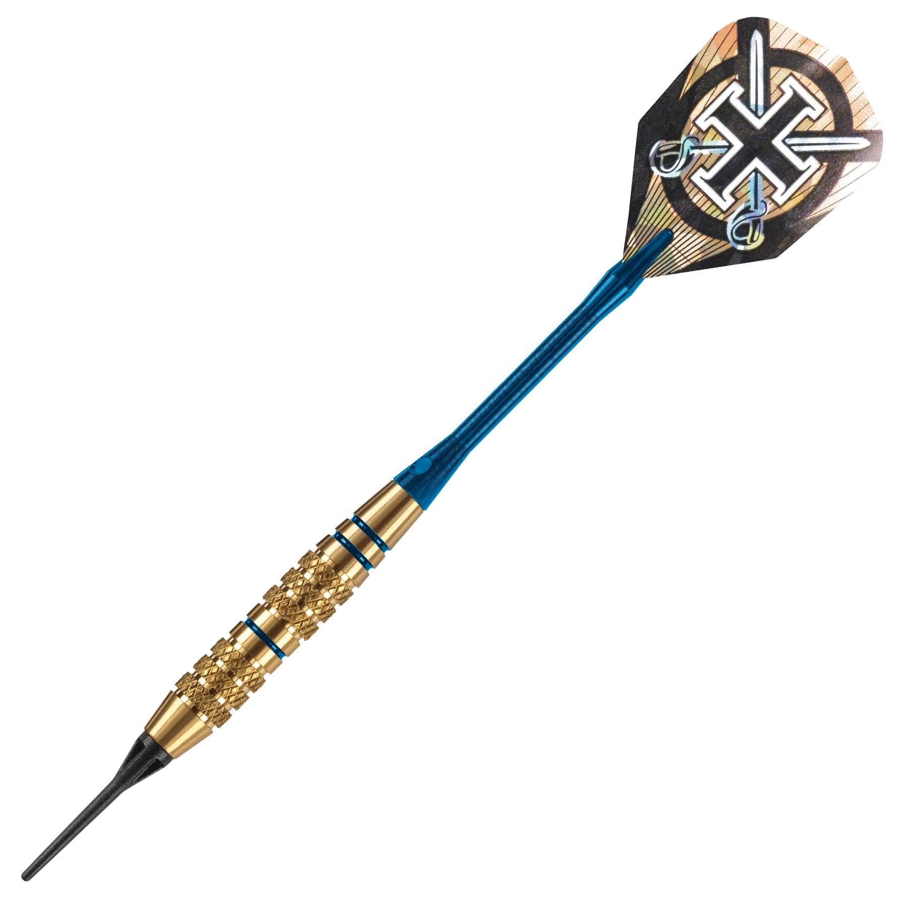 harrows-corsair-bleu-fl-chettes-pointe-souple image 4