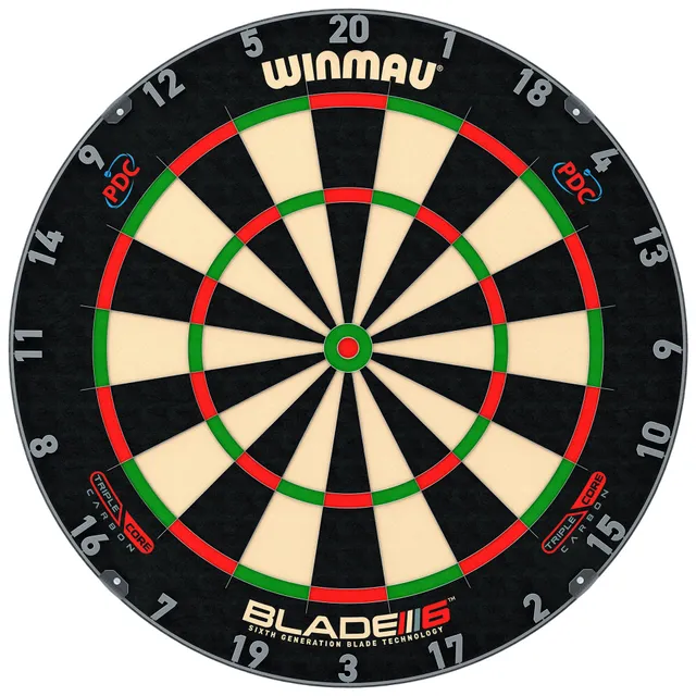 winmau-blade-6-triple-core-cible-de-fl-chettes-sisal-professionnelle image 1