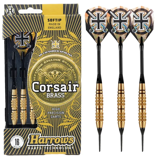 harrows-corsair-black-fl-chettes-pointe-souple image 1