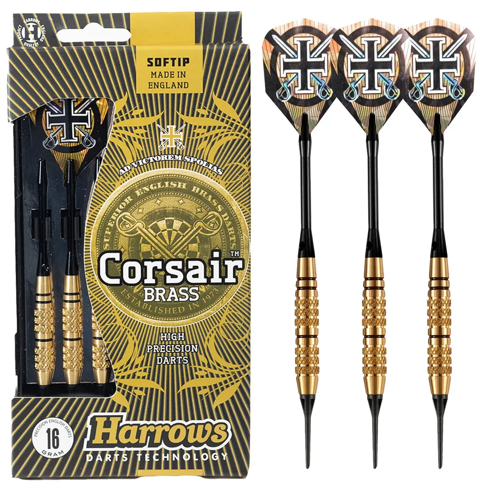harrows-corsair-black-fl-chettes-pointe-souple image 1