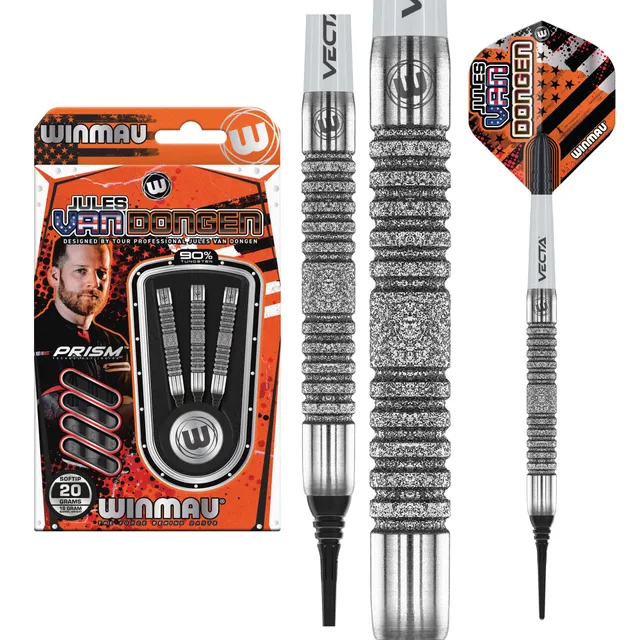 winmau-jules-van-dongen-soft-tip-fl-chettes-signature-lectroniques image 1